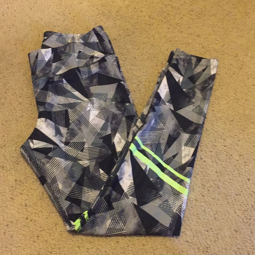 Printed workout leggings